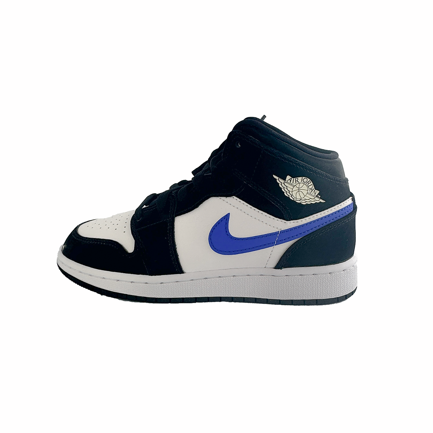 Air Jordan 1 Mid White /Black /Racer Blue (GS) purchases