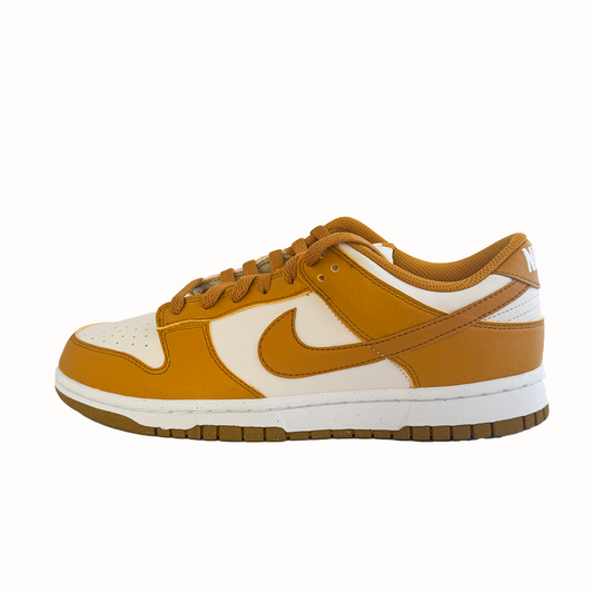 Nike Dunk Low Next Nature Phantom Gold Suede (Women's) DN1431-001