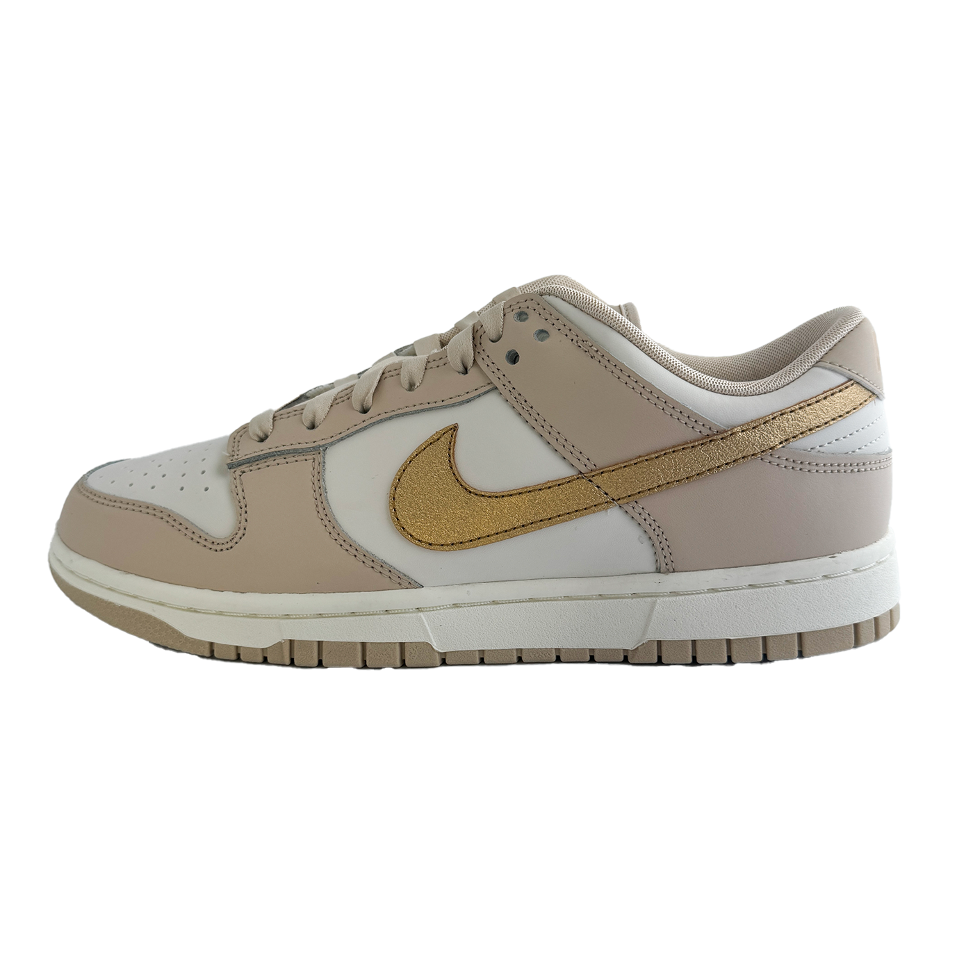 Nike Dunk Low Phantom Metallic Gold (Women's) DX5930-001